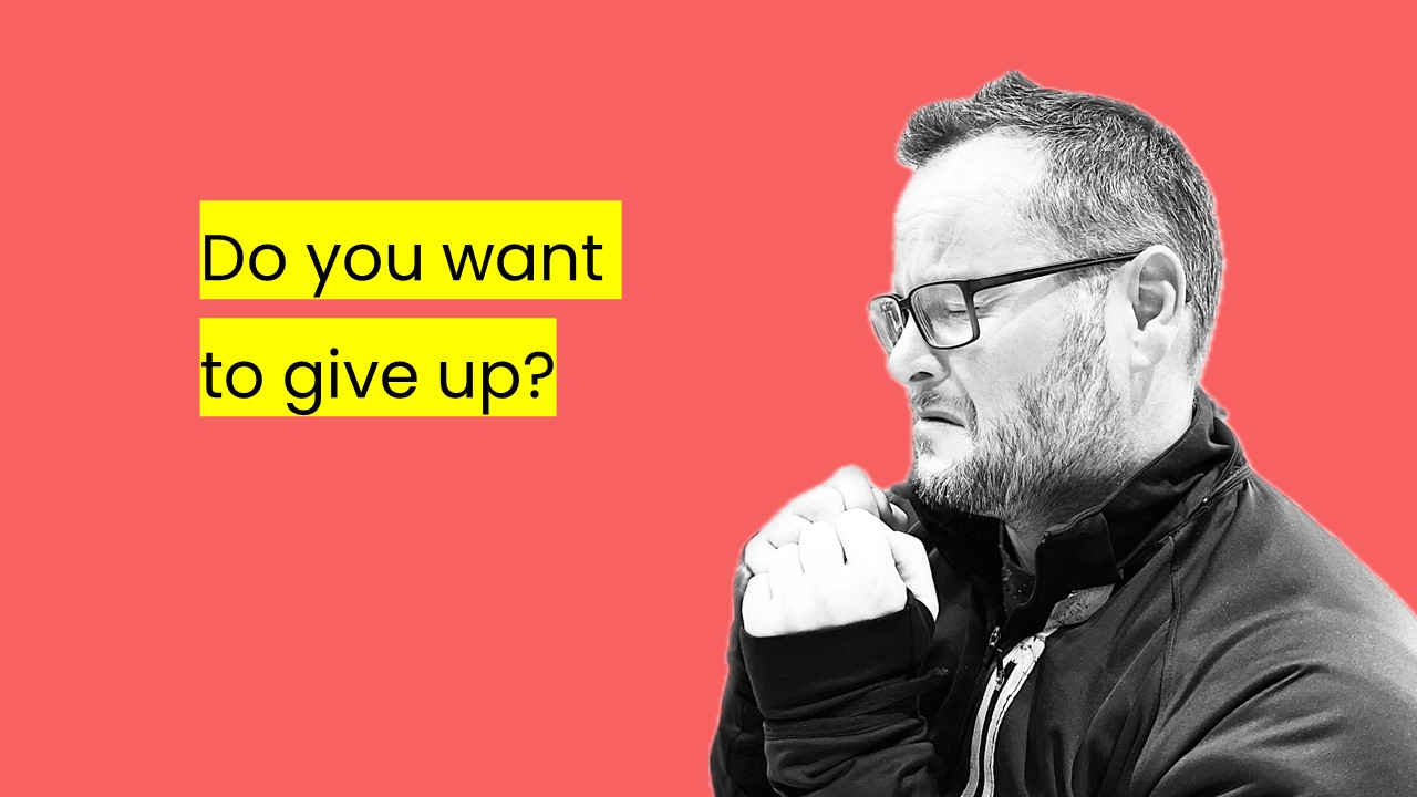 Do you want to give up? do you want to give up?